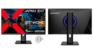 JAPANNEXTが27インチ165Hzゲーミングモニター「JN-27GT165WQHDR-HSP」を発売