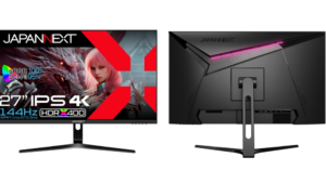 JAPANNEXT、新モニター3モデルを発売 - 量子ドット採用から4K/144Hz対応まで