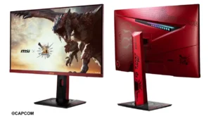 MSI、モンハン20周年記念ゲーミングモニターを発表