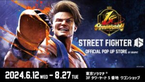 GRAPHTとカプコンがコラボ！「STREET FIGHTER 6 OFFICIAL POP UP STORE」オープン