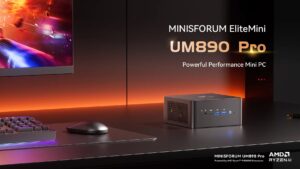 MINISFORUM、Ryzen 9 8945HS搭載のミニPC「UM890 Pro」を発表