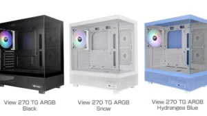 Thermaltake、ピラーレスデザインPCケース「View 270 TG ARGB」シリーズを発売