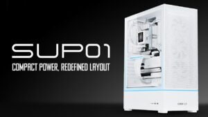 Lian Li製PCケース「SUP-01」登場 - チャンバー構造で優れた冷却性能を実現