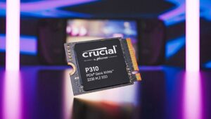 Crucial P310 2230 NVMe SSD 発表：高速リード/ライト速度を実現