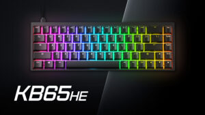 Endgame Gearの新作ゲーミングキーボード「KB65HE」が登場!