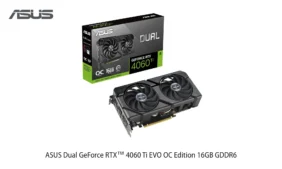 ASUSの新ビデオカード「DUAL-RTX4060TI-O16G-EVO」が8月9日に発売!