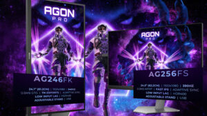 AOC、新型ゲーミングモニター「AG246FK」と「AG256FS」を発表