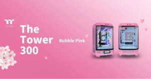 Thermaltakeの新PCケース「The Tower 300 Bubble Pink」発売決定!八角柱デザインを採用