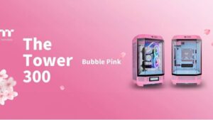 Thermaltakeの新PCケース「The Tower 300 Bubble Pink」発売決定！八角柱デザインを採用