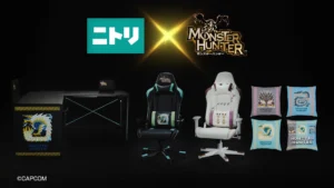 ニトリ、モンスターハンターコラボゲーミング家具を発表!予約受付開始