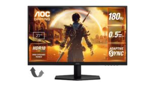 AOC、新型ゲーミングモニター「24G42E/11」「27G42E/11」を10月下旬発売