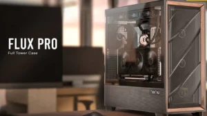 Antec、木材フロントパネル搭載E-ATXケース「FLUX PRO」発売