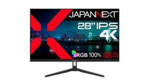 JAPANNEXT、28型および27型の4K IPSモニターを新発売