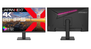 JAPANNEXT、28インチ4K対応液晶モニター「JN-i283U」発売決定!Amazon限定で登場