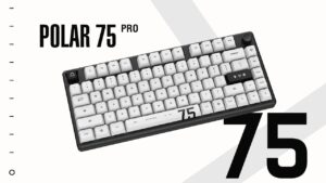 Arbiter Studio、75%ゲーミングキーボード「Polar 75 Pro Kitsune Black Frame」を発売!高精度ホールエフェクトスイッチ搭載