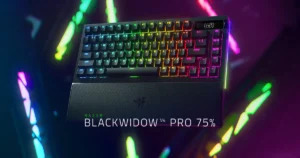 Razer、カスタマイズ可能な無線ゲーミングキーボード「Razer BlackWidow V4 Pro 75%」を発表