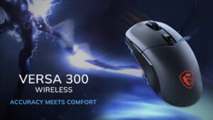 MSIコンピュータージャパン、ゲーミングマウス「VERSA 300 WIRELESS」を10月25日に発売