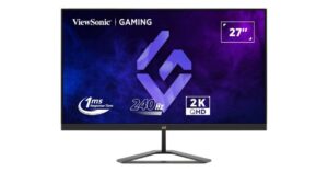 ビューソニック、240Hz対応27型WQHDゲーミングモニター「VX2758A-2K-PRO-3」を発売