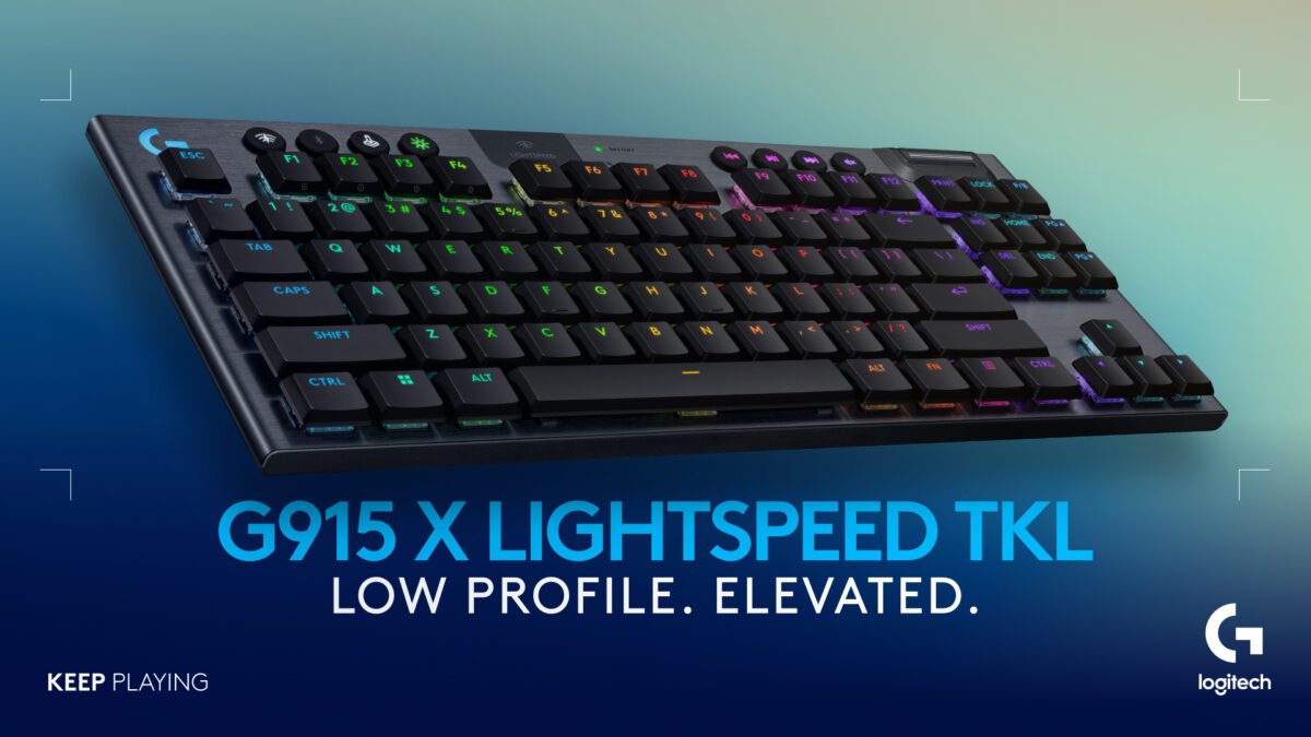 ロジクール、G915 Xシリーズ ゲーミングキーボードを10月29日に発売