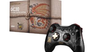 MSI×モンスターハンターコラボのゲームパッド「FORCE GC30 MONSTER HUNTER EDITION」発売