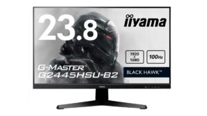 マウスコンピューター、100Hz対応iiyamaゲーミングモニター「G-MASTER G2445HSU-B2」を発売!