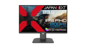 JAPANNEXT、23.8インチゲーミング液晶モニター「JN-IPS238G200F-C6」を発売