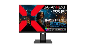 JAPANNEXT、新型ゲーミングモニター「JN-IPS238G200F-HSPC6」を発売！