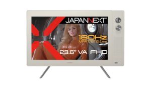 JAPANNEXT、23.6型180Hz対応ゲーミングモニター「JN-V236G180F-RETRO」を発売!