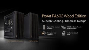 木製フロントパネルが美しいクリエイター向けPCケース「ProArt PA602 Wood Edition」登場