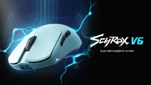 軽量40gのワイヤレスゲーミングマウス「Scyrox V6」登場！高性能と快適な操作性を実現
