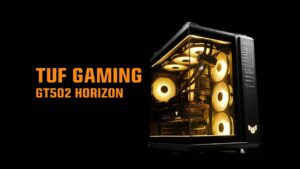 デュアルチャンバー構造のピラーレスPCケース「TUF Gaming GT502 Horizon」発売！ライティングキットやファンハブも同時入荷