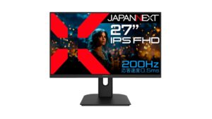 JAPANNEXT、新製品モニター4モデルを発売!多彩な用途に応えるラインナップ