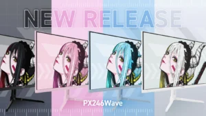 Pixio「PX246 WAVE」シリーズ登場!120Hz対応の23.8型ゲーミングモニターが1月30日発売