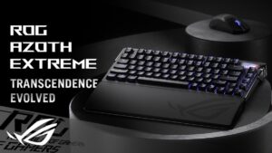 ASUS、ゲーミングキーボード「ROG Azoth Extreme Storm軸」を発売!