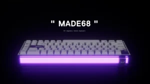 MADE68 Air登場!ロープロファイル磁気スイッチ搭載の65%ゲーミングキーボード