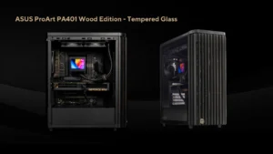 ASUS JAPAN、クリエイター向け「ProArt PA401 Wood Edition」ミドルタワーPCケースを発表