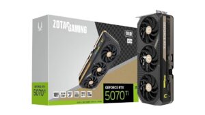 ZOTAC、「GeForce RTX 5070 Ti SOLID」登場!TSUKUMO eX.で抽選販売を実施