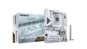GIGABYTEからホワイトカラーのB850マザーボード「B850 EAGLE WIFI7 ICE」が登場！AM5対応＆Wi-Fi 7搭載でスタイリッシュかつ高機能