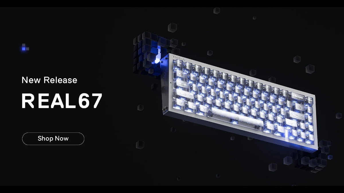 MelGeekの最新ゲーミングキーボード「REAL67」登場 ― 真の高性能を追求したラピッドトリガー対応モデル