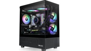 Thermaltakeから新登場!ピラーレスデザイン採用のミニタワーPCケース「View 170 TG ARGB Black」