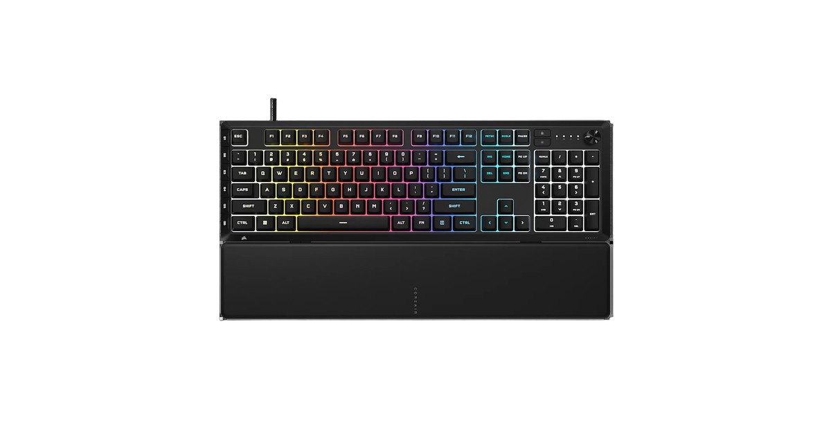 CORSAIR SKIFF 100 PLUS レビュー・スペックまとめ｜防滴・Gキー付き静音ゲーミングキーボード